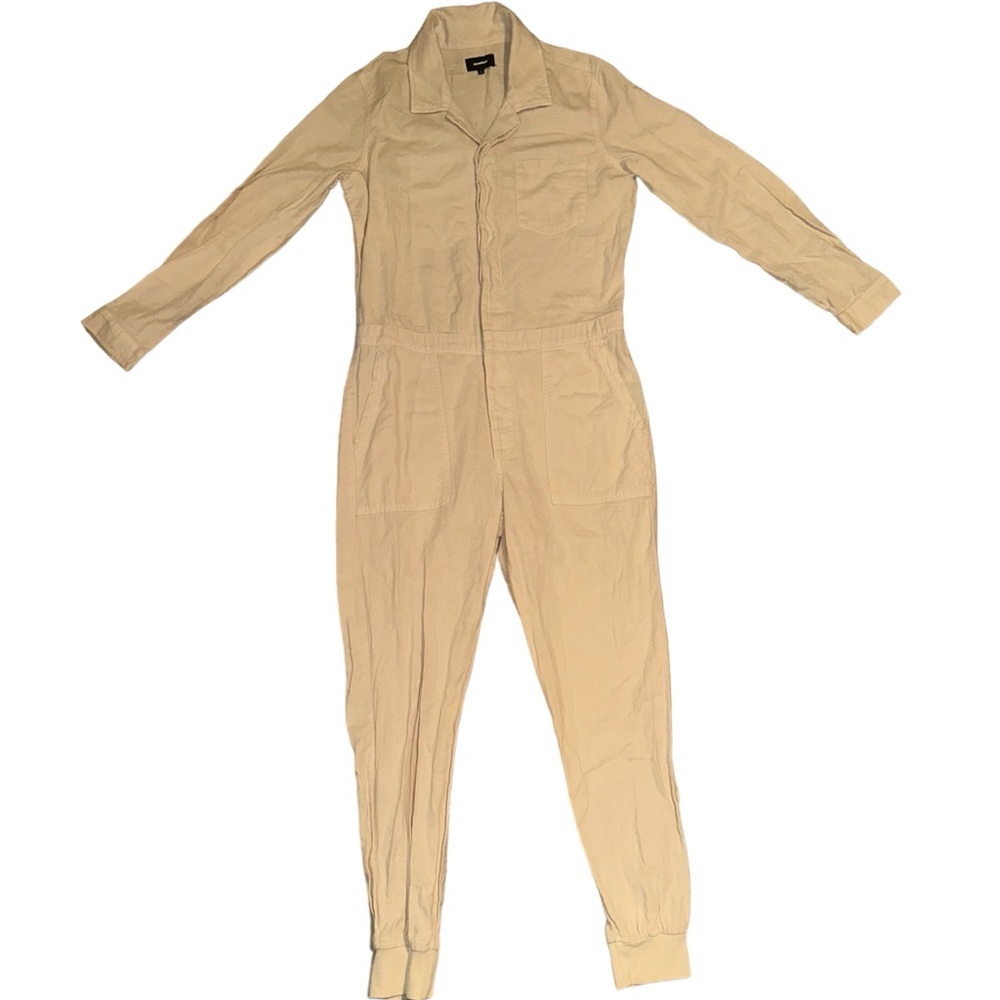 Reform MONROW cream jumpsuit